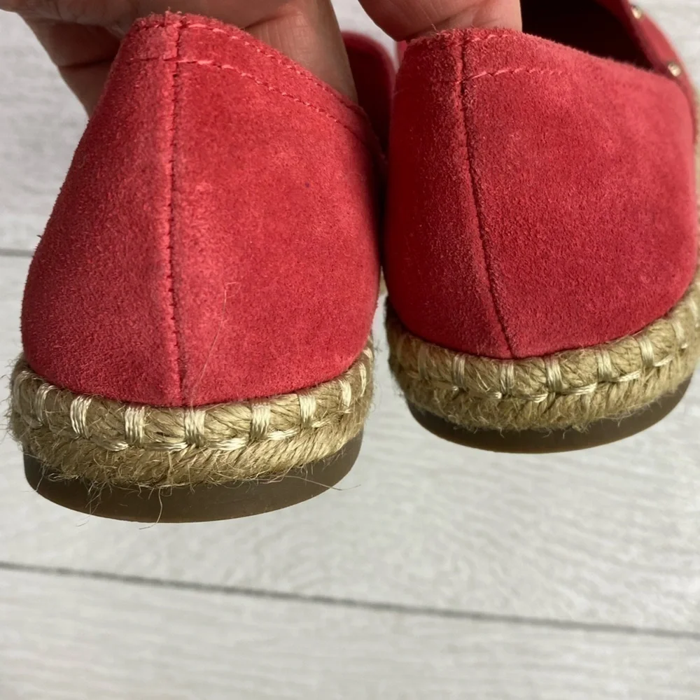 Anne Klein Kaily red Espadrille flat slip on size 6.5